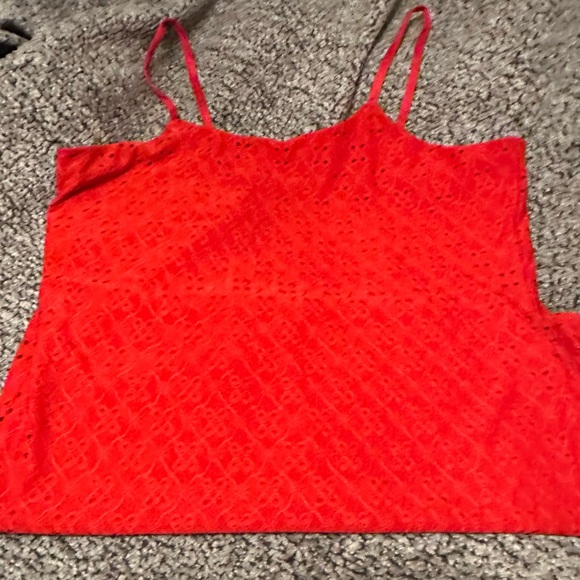 NWOT Elegant Red Lace Women's Nightgown or House wear - Picture 4 of 6